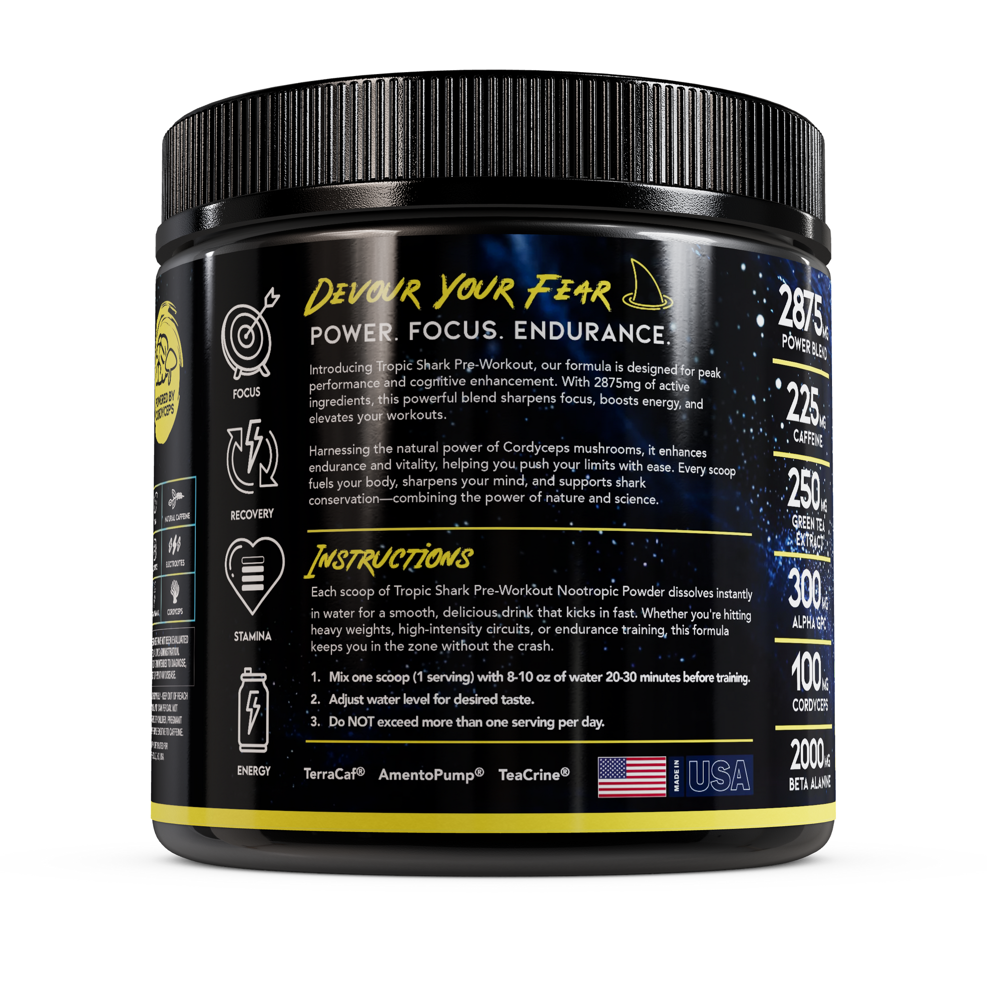Blueberry Lemonade Pre-Workout